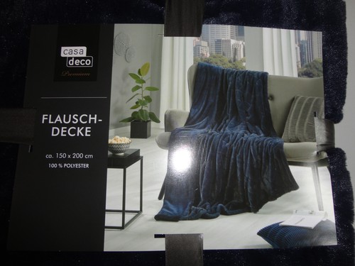 Casa deco flauschdecke decke - flauschdecke,