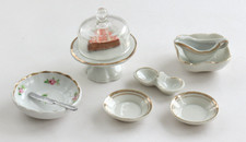 VINTAGE MINIATUR KERAMIK GLAS