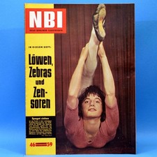 DDR NBI 46 1959 Fachschule für Artistik Berlin Bernhard Grzimek Beduinen Nazis S