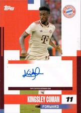 Kingsley Coman Auto - 2025 FC Bayern München Team Set 