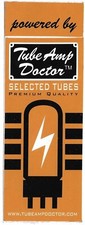 TAD Tube Amp Doctor selected Tubes Röhren Verstärker Guitar Sticker Aufkleber