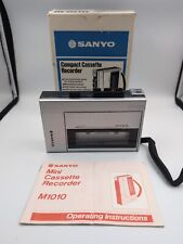 Sanyo Compact Cassette Recorder M 1010 - OVP