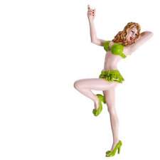 Celina - Das Antennengirl für deinen Bus. Mit Bikini in Grün