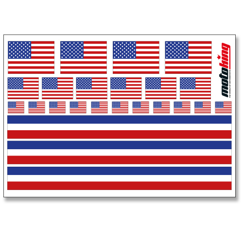 Usa aufkleber flaggen - ,