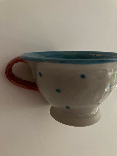 Handgetöpferte keramik tasse - handgetöpferte,