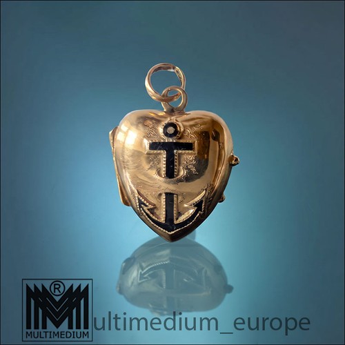 Medaillon herz 585 gold - herz,