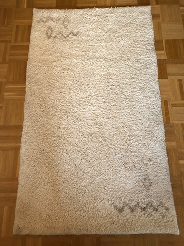 Schurwollteppich hochwertig - , 90