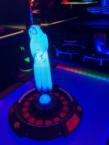 Star wars hologramm puck mit - wars,