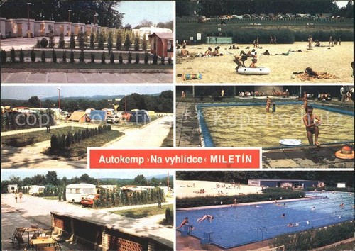Miletin autocamp schwimmbad - autocamp,