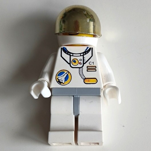 Lego astronaut minifigur weiß - astronaut,