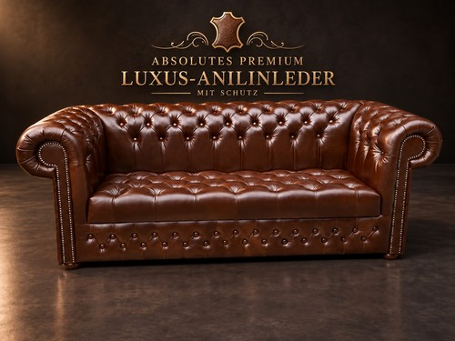 Chesterfield sitzer - 3-sitzer, –