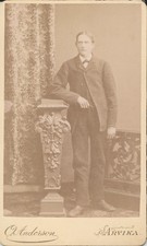 Cdv antique photo carte - antique, de