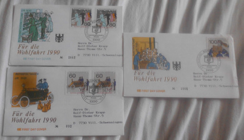 Bund fdc 1474 1476 - mi.-nr.,