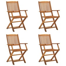 Klappstühle aus Akazienholz 4