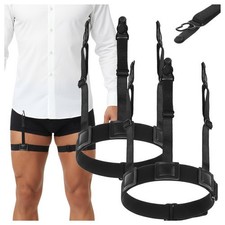 2x Hemdhalter Herren Elastisch