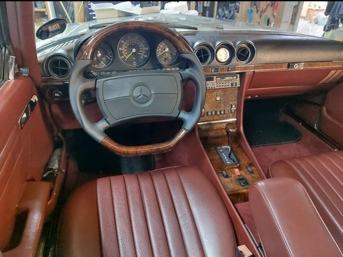 Amg mercedes wood steering - mercedes, sl
