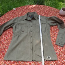 Kakadu Outdoor Hemd helles Khaki Western Style 44 42 Neu Langarm Topqualität