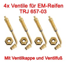 4x Reifenventil TRJ 657-03
