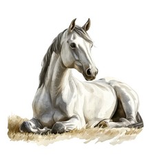 100x Stickers Horse