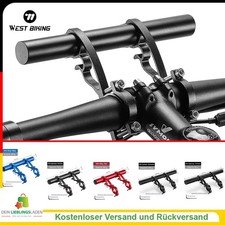 West Biking Carbon Lenker Extender 25cm MTB Rennrad Halterung für Licht & Handy