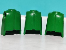 PLAYMOBIL X3 GRÜNE KÖRPER MOBILE HÄNDE MITTELALTER BAUERNHOF PIRATEN WEST JEANS