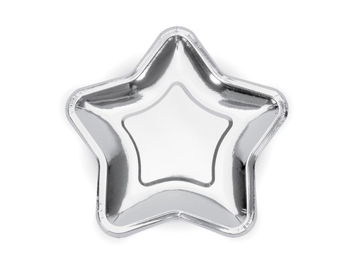 Pappteller 23cm stern - 6,