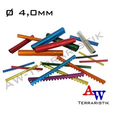 Vogelringe - Ringe für Wellensittiche Ø 4,0 mm - 1 x 20 Stück - nummeriert 1-20