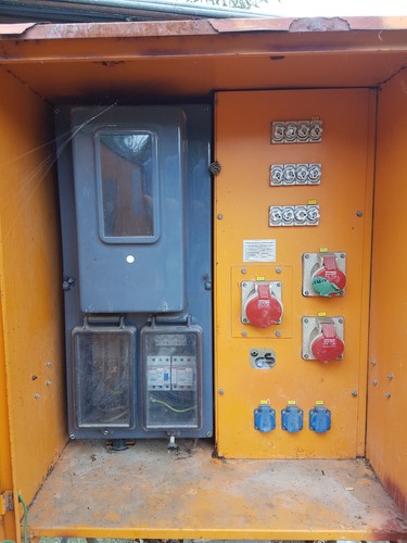 Baustromkasten zuleitung ggf - baustromkasten+zuleitung,