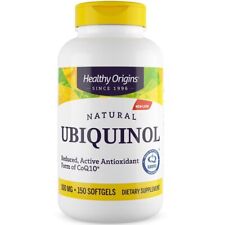 Healthy Origins, Natural Ubiquinol, 100mg, 150 Weichkapseln - Blitzversand