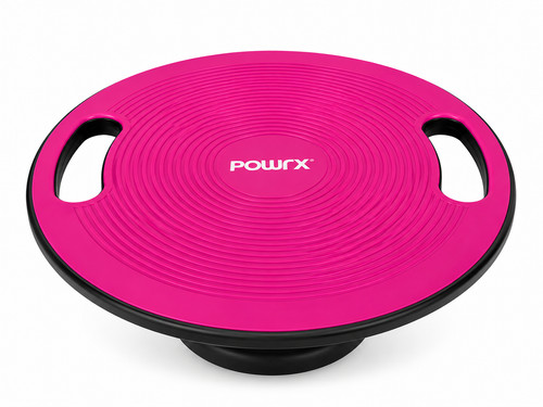 Balance board pink - mit, griffen