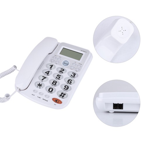 Dual port corded telephone - dual,