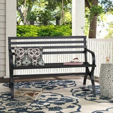 Gartenbank Metall 3-Sitzer