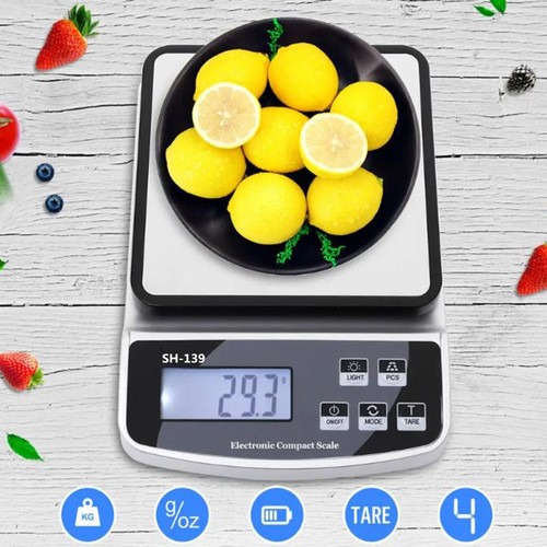 Küchenwaage 15kg digital - 15kg/1g,
