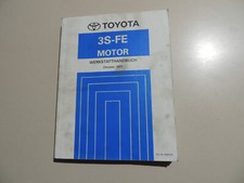 Werkstatthandbuch 2,0L MOTOR Toyota Celica T20 ST202 / Carina E ST191