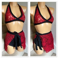 3 Stück Outfit Tanz Rave