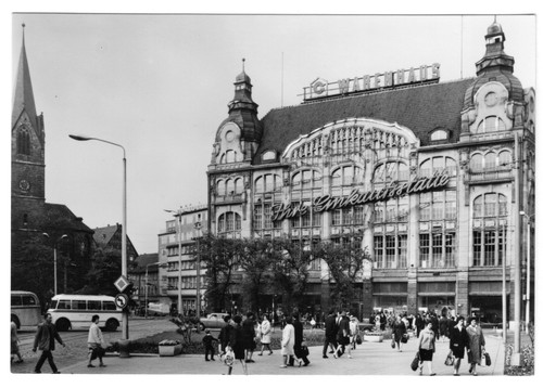 Erfurt centrum warenhaus - erfurt,,