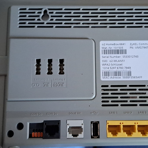 Zyxel vmg7947 wlan dsl vdsl2 - wlan, dsl/vdsl2