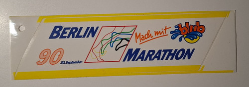 Aufkleber berlin marathon - aufkleber,