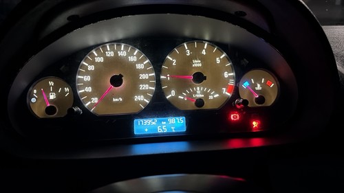 Bmw e46 tacho led white - e46,