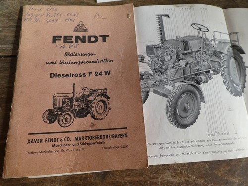 Fendt dieselross 24 w - f,