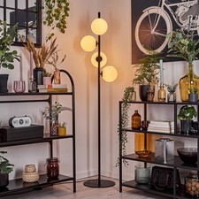 Retro-Stehleuchte Kugelleuchte