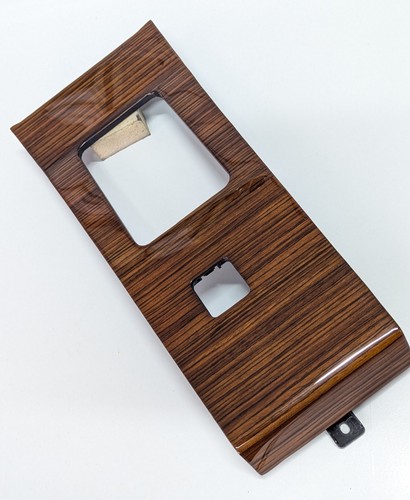 Schaltkonsole zebrano holz - schaltkonsole,