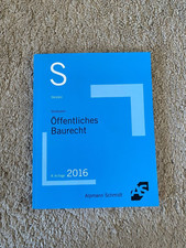 Öffentliches Baurecht, Alpmann Schmidt - Skripten, 8. Auflage, Stuttmann