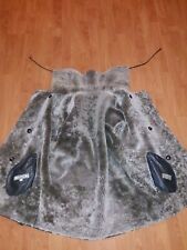 Lammfelljacke gewachsen von CLAN  Gr. S  fällt groß aus ca. 42  Braun  