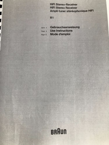 Bedienungsanleitung braun - bedienungsanleitung,