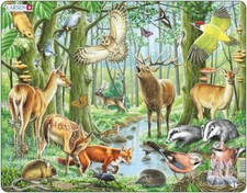 Larsen Puzzle Heimische