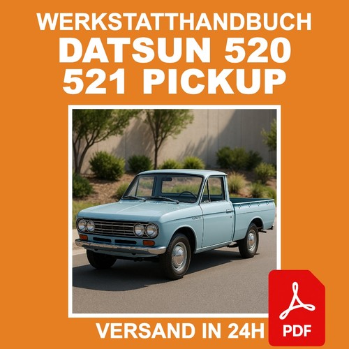 Werkstatthandbuch datsun 520 - datsun, /