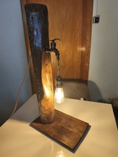 Stehlampe Aus Alter Eiche