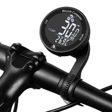 Kabellos Funk Fahrradcomputer LCD Fahrrad Tachometer Radfahren Kilometerzähler