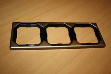 Merten OctoColor 3-fach Rahmen in bronze